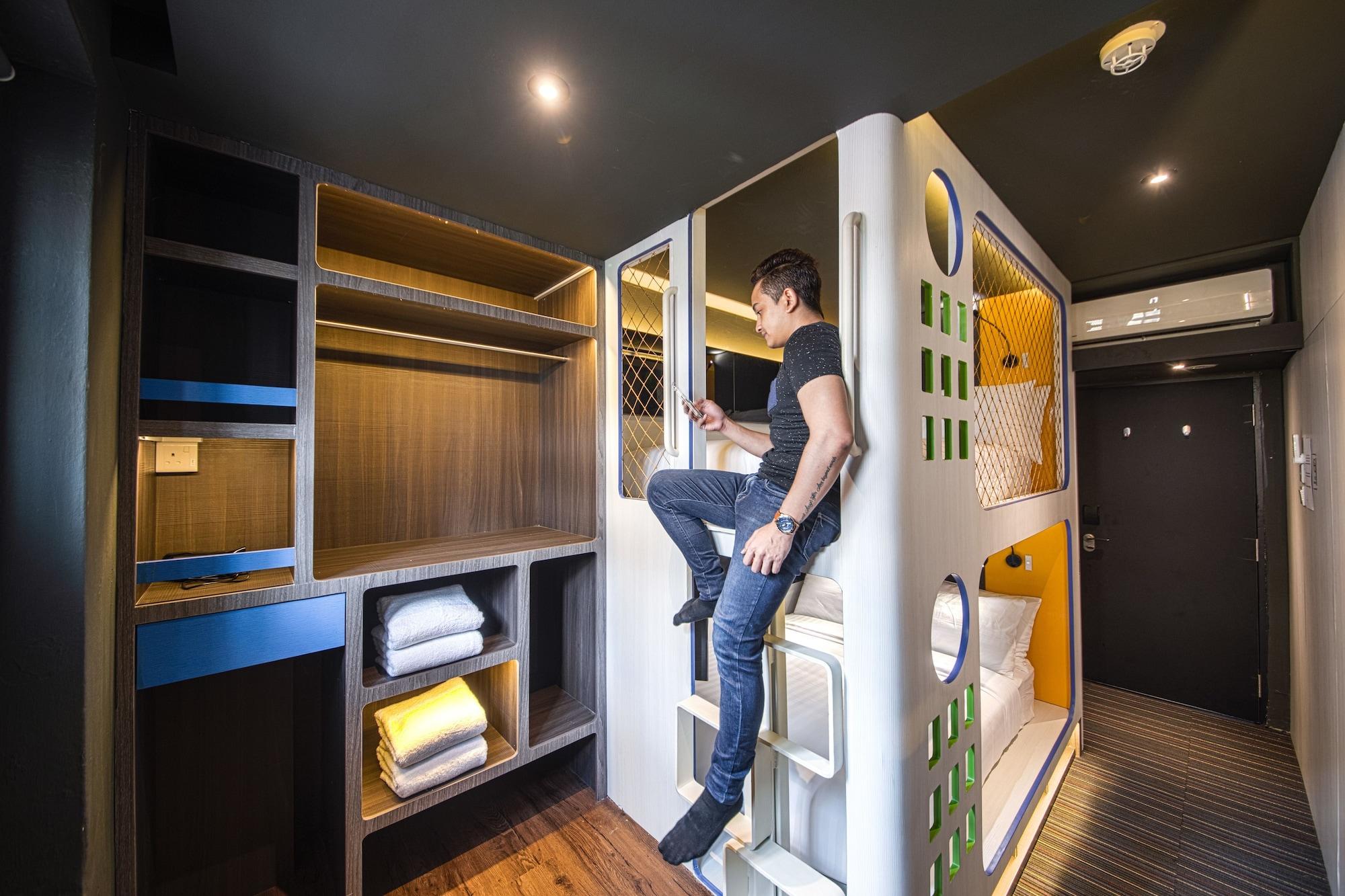 Cube Family Boutique Capsule Hotel At Chinatown Singapur Exterior foto