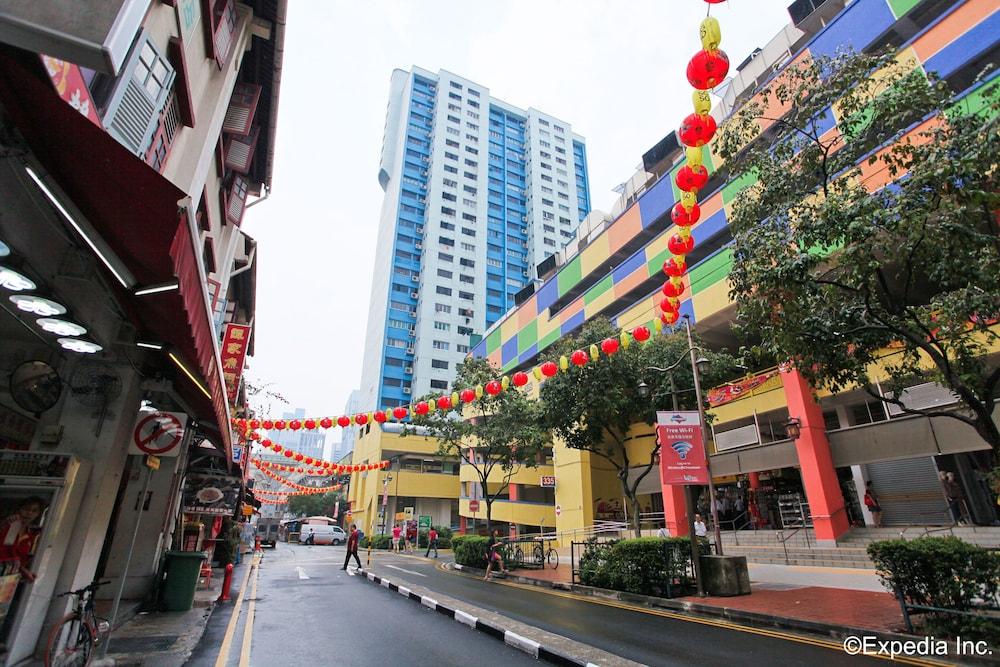 Cube Family Boutique Capsule Hotel At Chinatown Singapur Exterior foto