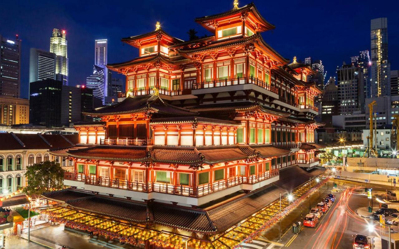 Cube Family Boutique Capsule Hotel At Chinatown Singapur Exterior foto